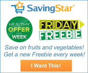Freebie Friday from SavingStar