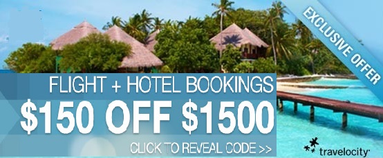 Up to $150 Off Memorial Day Travel Coupons from Travelocity
