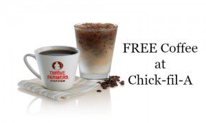 Free Coffee at Chick-fil-A in February