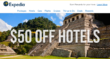 $50 Off Expedia Coupon for Hotels on Cinco De Mayo